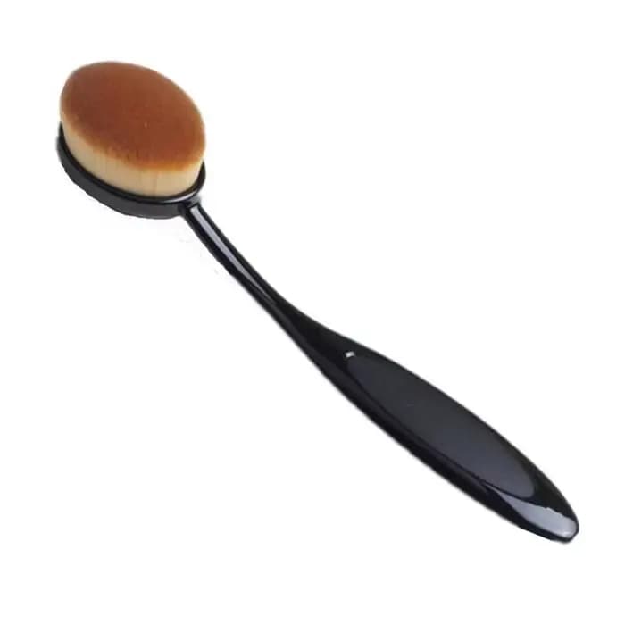 Pinceau de maquillage en forme de brosse à dents pour fond de teint