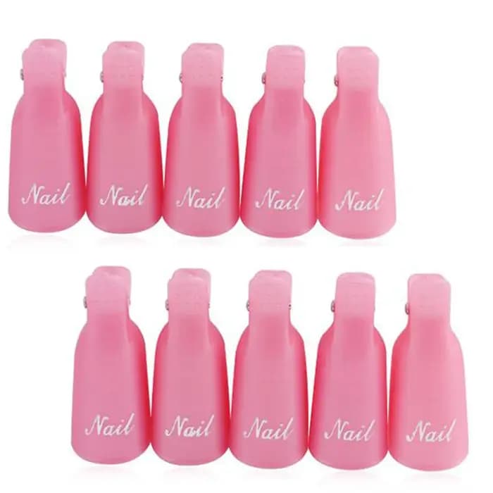 Clips dissolvant de vernis Gel UV