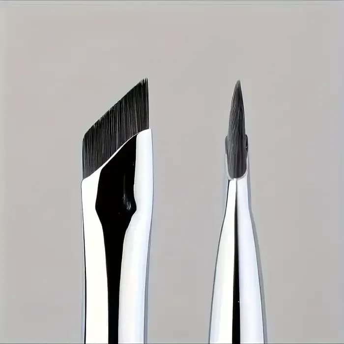 Karsyngirl – brosse à Eyeliner à lame améliorée, brosse à sourcils plate Ultra fine à Angle fin sous