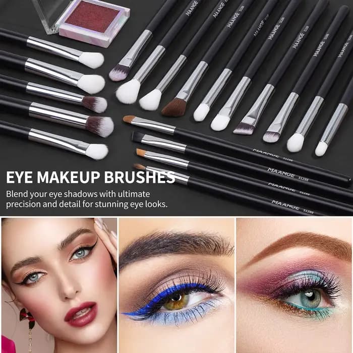 Ensemble de pinceaux de maquillage professionnels, 30 pièces, outils de beauté cosmétiques, fond de