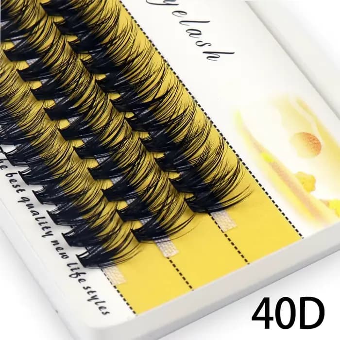 20/30/40D Cluster cils extension de cils naturels bouquets indépendants 1 boîte/60 paquet outils de