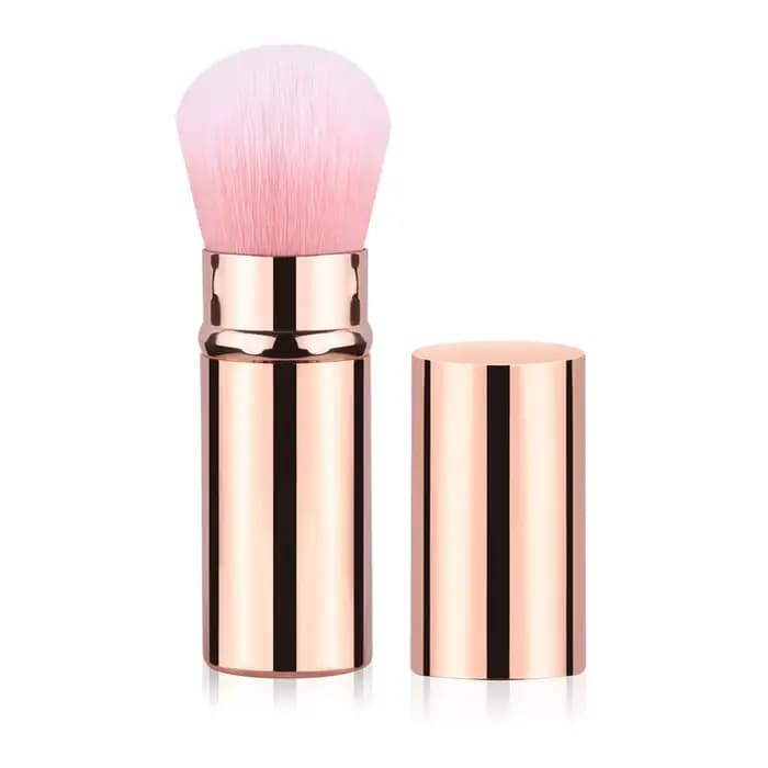 1 pièces pinceaux de maquillage rétractables poudre fond de teint mélange Blush brosse