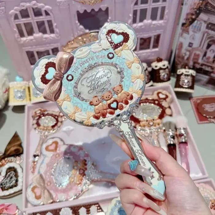 Miroir de poche Flower Knows Mirror Moonlight Mermaid THE SWEETIE BEAR Collection