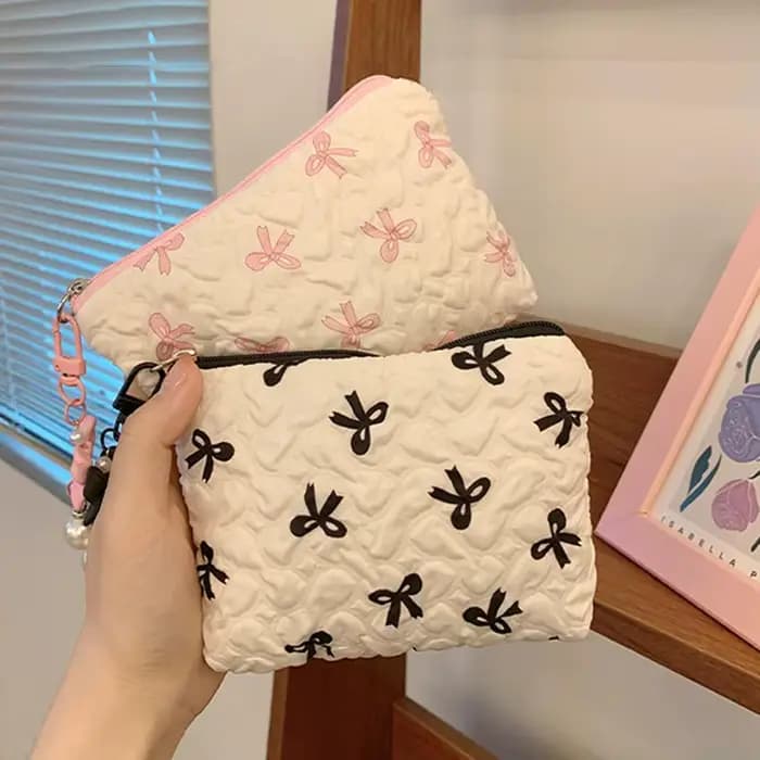Petite trousse de maquillage mignonne pour sac à main