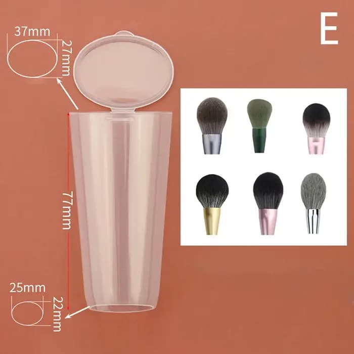 Juste de protection anti-poussière pour pinceaux de maquillage