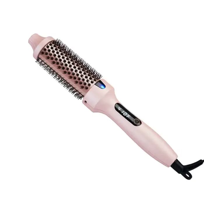 Brosse à friser à brosse thermique A04V, brosse ronde thermique chauffée ionique négative pour Look
