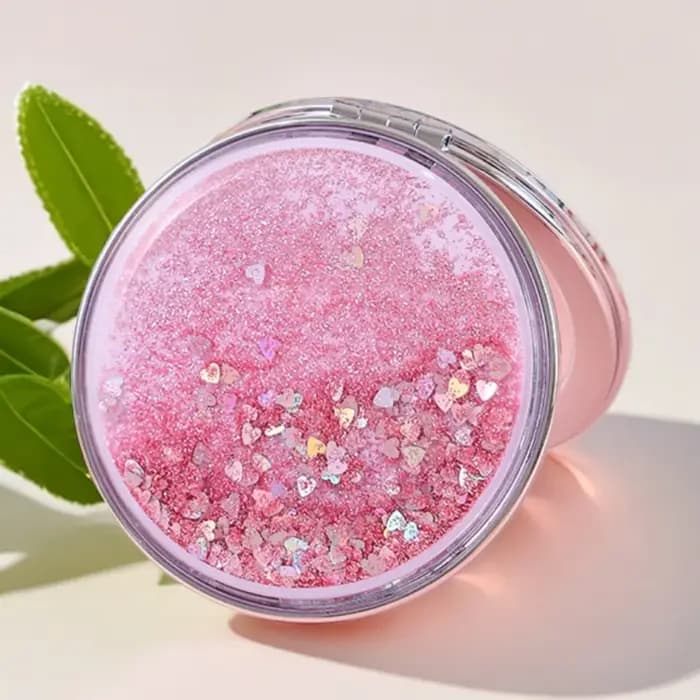 Miroir cosmétique double face chic