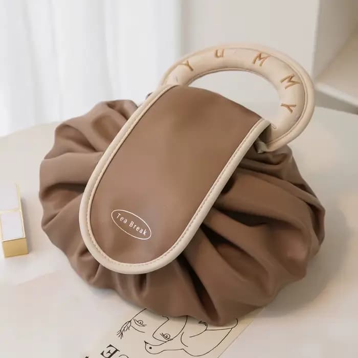 Sac de rangement étanche pour cosmétiques paresseux, outils de maquillage, pinceaux de maquillage, t