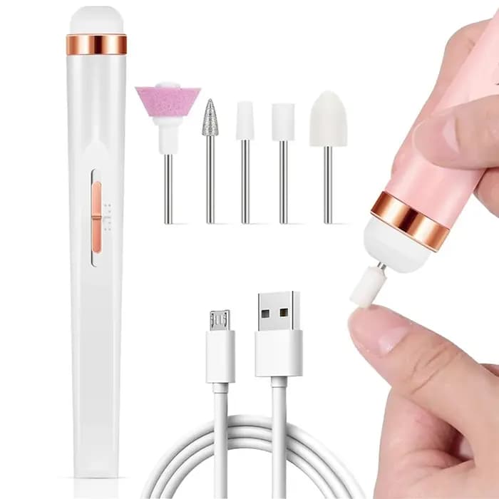 Kit de manucure, ensemble d'ongles électrique avancé 5 en 1