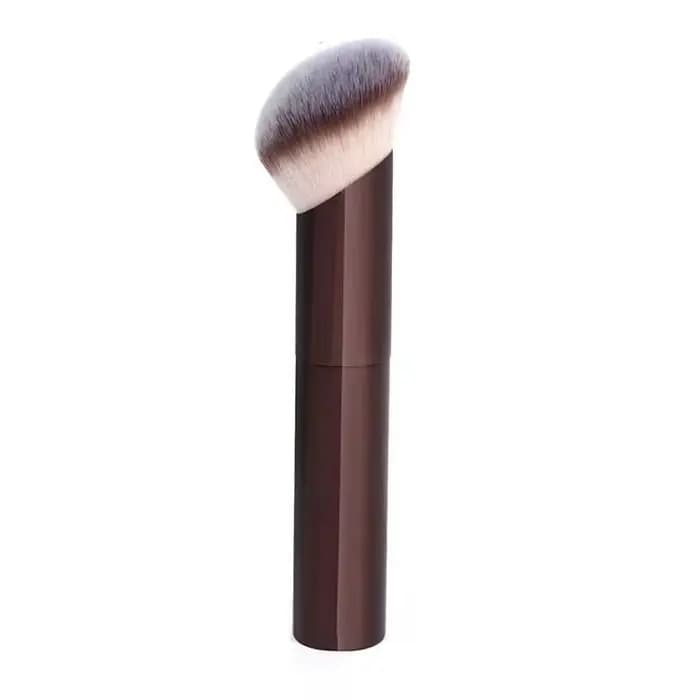 Pinceaux de maquillage double tête pour fond de teint, poudre, anticernes, fard à joues, bronzer – O