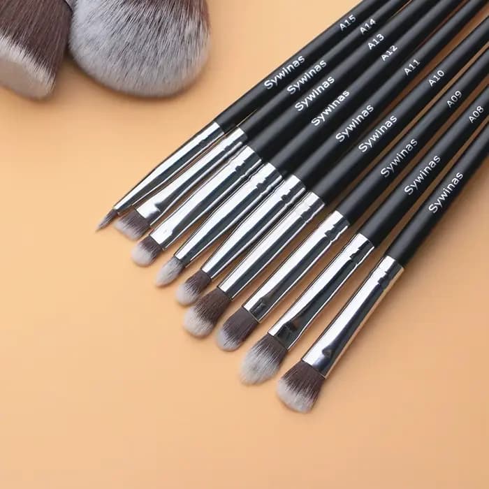 Sywinas-Kit de pinceaux de maquillage professionnels