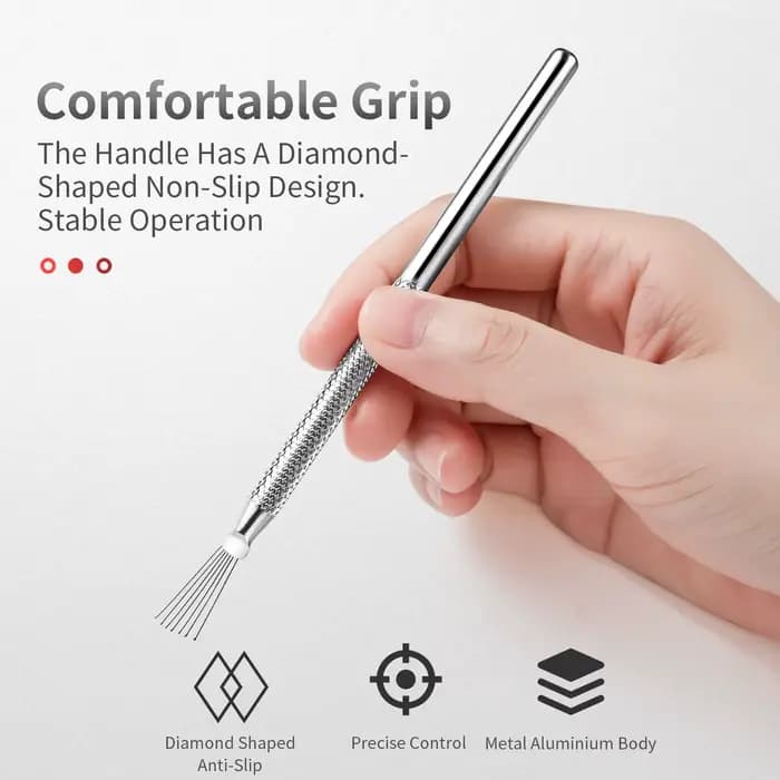Outil de tréfilage pour Nail Art, stylo multifonctionnel à sept broches, brosse de Texture, bricolag