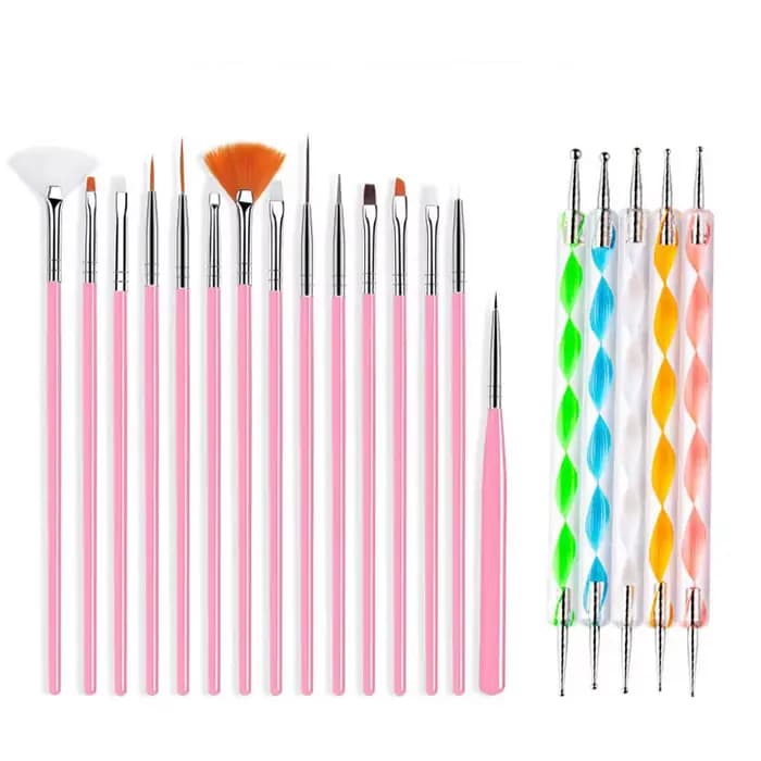 Ensemble de pinceaux pour Nail Art