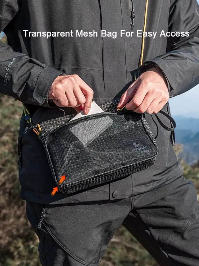 HIKEMAN trousse de toilette voyage cosmétique stockage organisateur pochette pour Camping randonnée cyclisme Pack extérieur étanche sac de lavage UHMWPE
