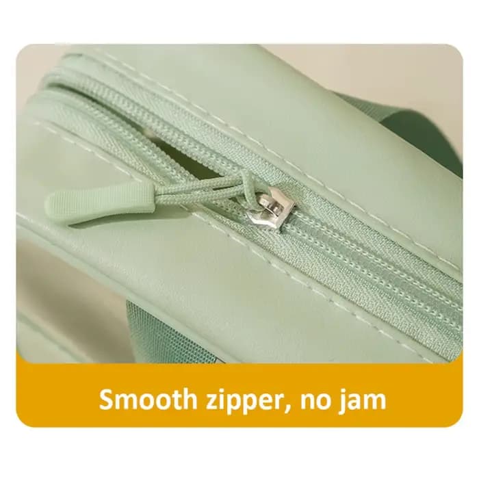 Trousse de toilette pour femmes et hommes, organisateur de voyage cosmétique de maquillage translucide et imperméable pour accessoires, articles de toilette
