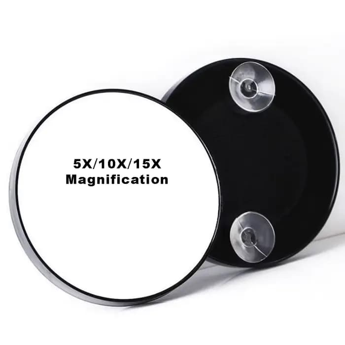 Miroir de maquillage rond grossissant 20x pour le visage