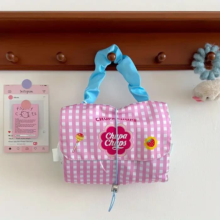 Trousse de maquillage pliante 3 en 1 pour femme – Organisateur de cosmétiques amovible avec un design adapté aux voyages