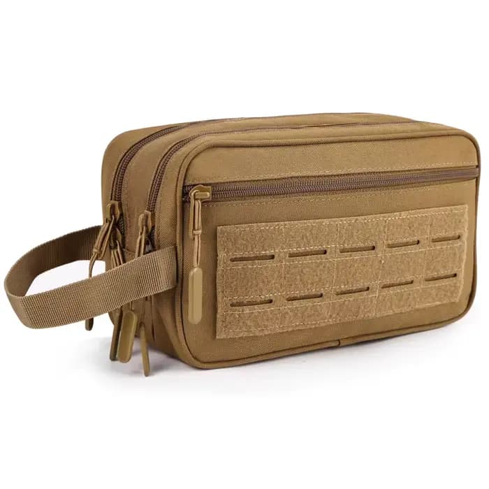 Trousse de toilette tactique hygiène extérieure étanche voyage douche outil pochette Molle hommes Ki
