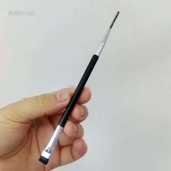 Brosse portative de levage de cils à double tête