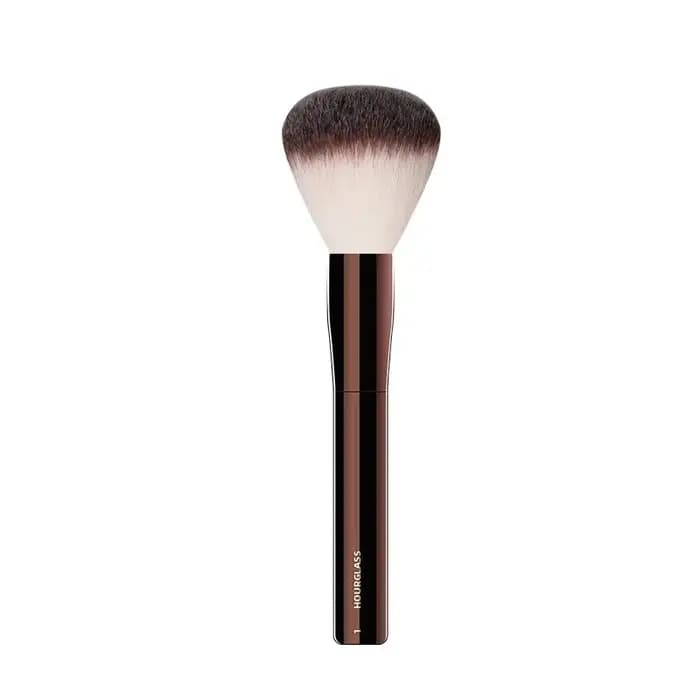 Pinceau de maquillage sablier-brosse à poudre à tête ronde No.1