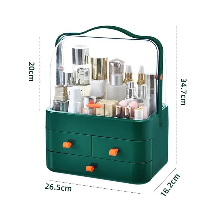 Boîte de réception de cosmétiques