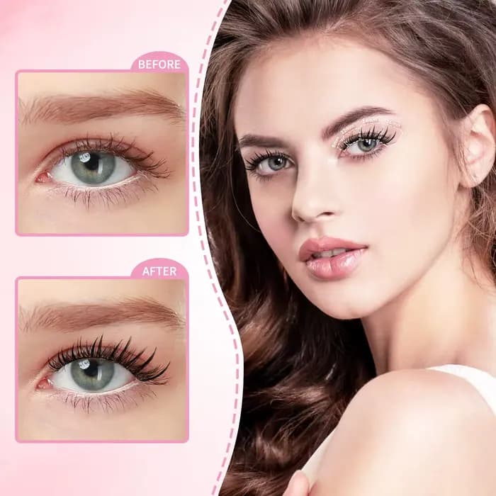UCoolMe cils Afrodite naturel 154 pièces Kit de grappe de cils C Curl vaporeux débutant amical imper