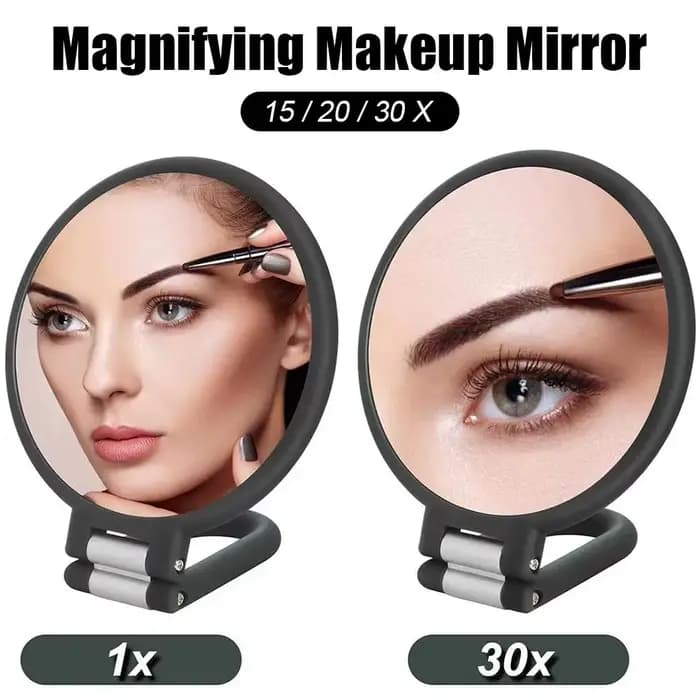 Miroir de maquillage grossissant 15-30X