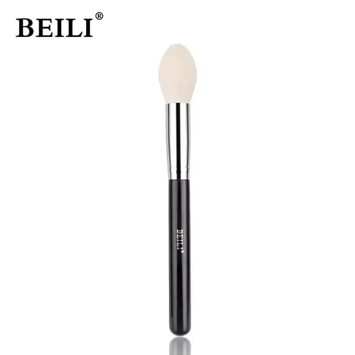 Pinceau à poudre pinceaux de maquillage professionnels noir fond de teint multifonctionnel Blush sculpture bronzant