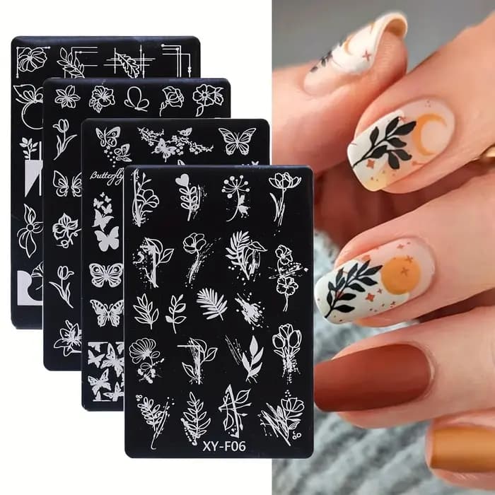 Plaque d'estampage pour Nail Art