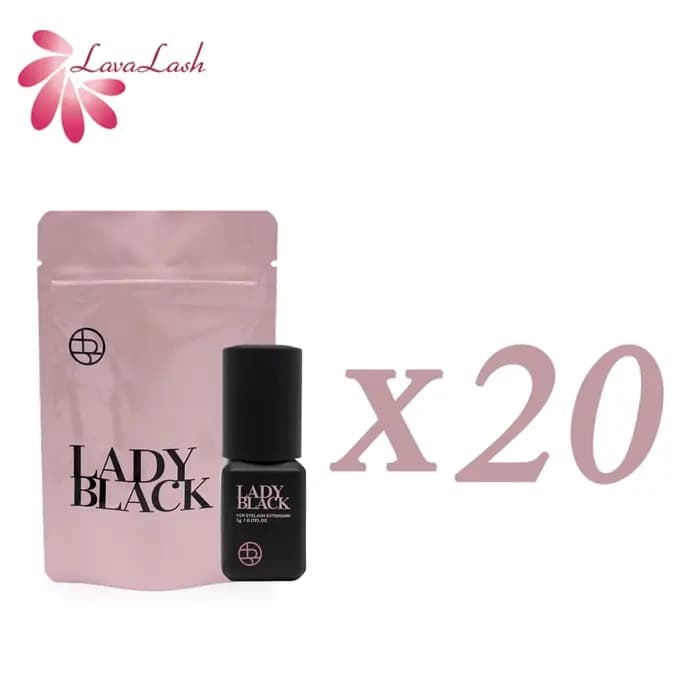 Corée 5ml dame colle noire séchage rapide forte Extension de cils
