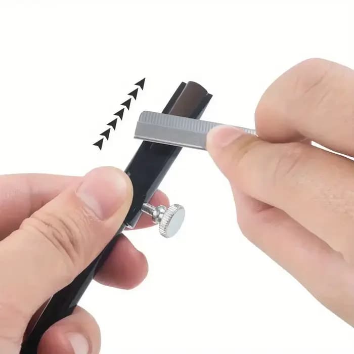 Taille-crayon à sourcils, pointe fine, outil pour Microblading, fournitures de tatouage, accessoires