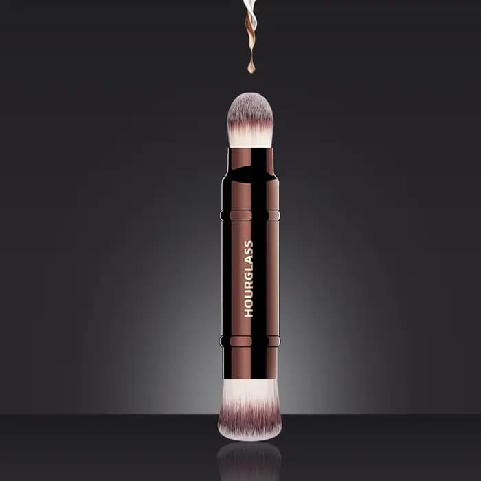 Pinceau de maquillage sablier-N °15