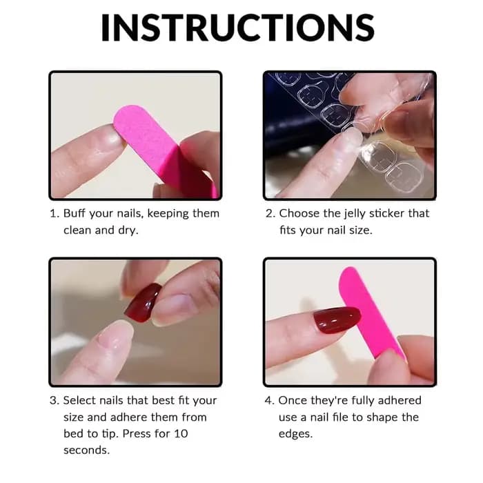 10 pièces-faux ongles de forme courte avec nœud papillon rouge-ensemble d'ongles de faux couverture