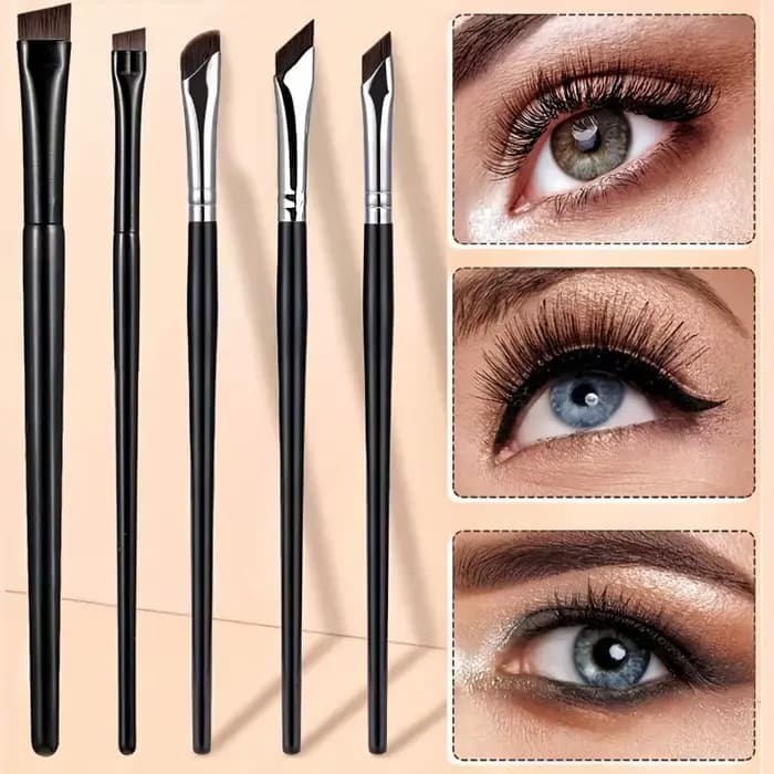 Karsyngirl – brosse à Eyeliner à lame améliorée, brosse à sourcils plate Ultra fine à Angle fin sous