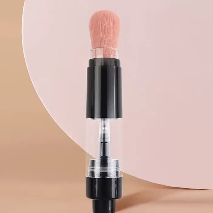 Brosse à poudre rechargeable, pinceaux à poudre cosmétique, multifonctionnel, Spray à pression, fond de teint, Blush, outils de maquillage