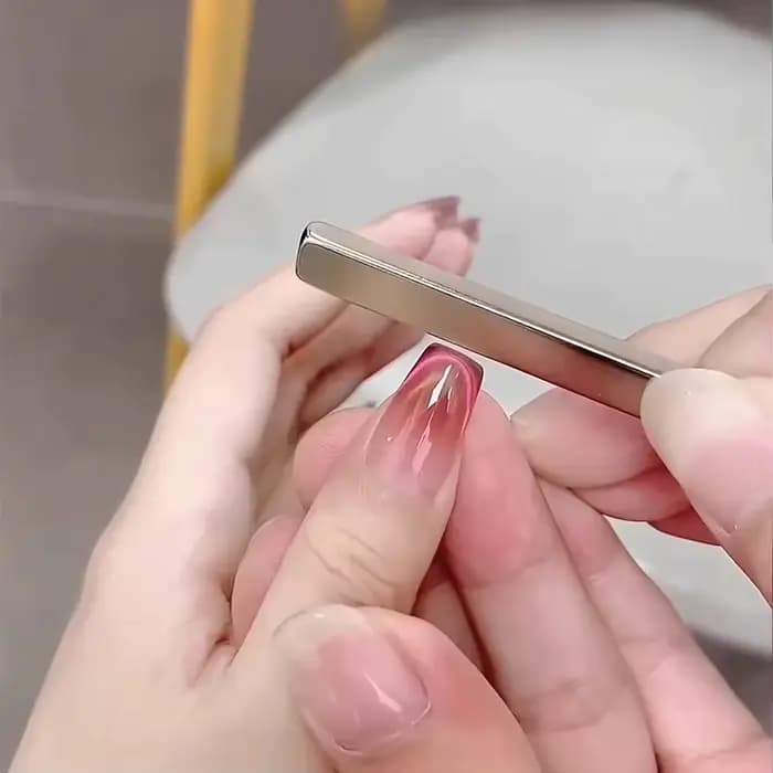 YIKOOLIN Nail Art stylo magnétique 3D oeil de chat peinture ongles Art Design double extrémité aiman