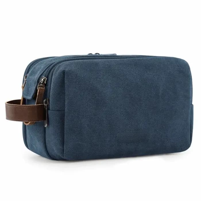 Sac de toilette de voyage de couleur unie