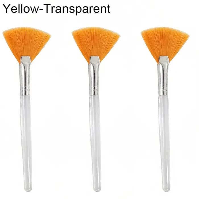 Brosses Faciales Pratiques en Forme d'Éventail
