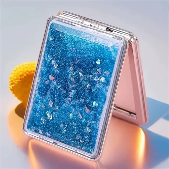 Miroir de maquillage viral créatif en forme de sablier