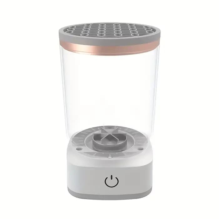 Nettoyeur de pinceaux de maquillage électrique, outil de nettoyage automatique des pinceaux cosmétiq