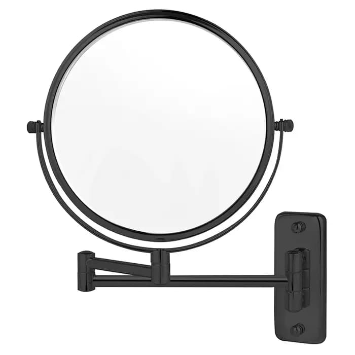 Miroir de maquillage mural 9 pouces avec grossissement 10x