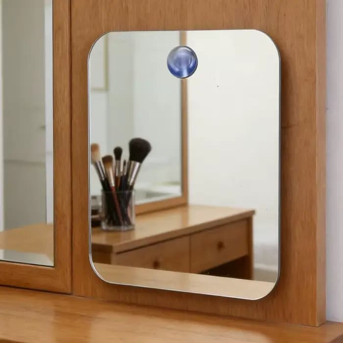 Miroir de maquillage en acrylique pour femmes et hommes