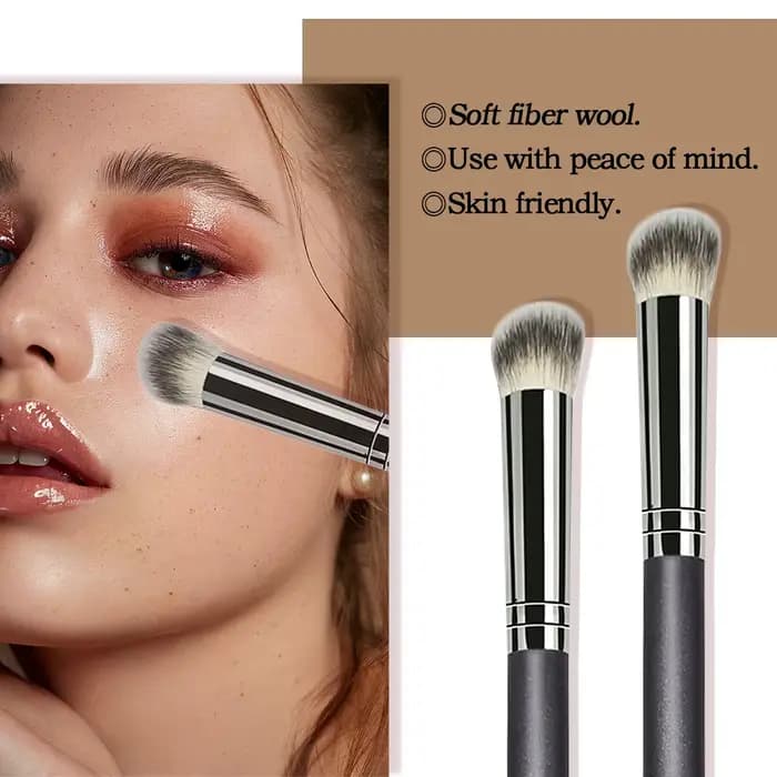 Hourglass-Pinceau de maquillage à poils en fibre douce