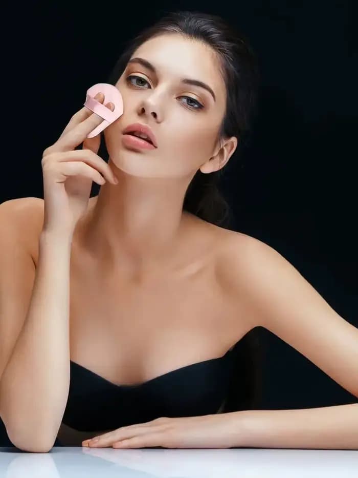 Éponge de maquillage pour le visage