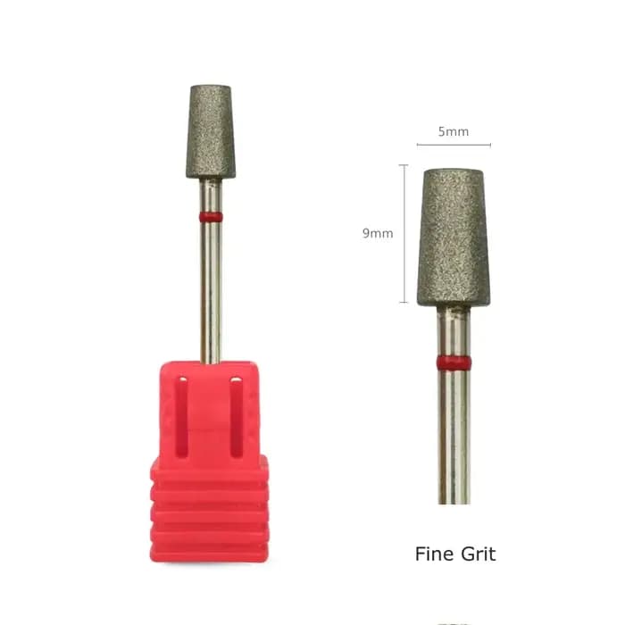 HYTOOS 5mm grand baril conique cuticule propre foret à ongles