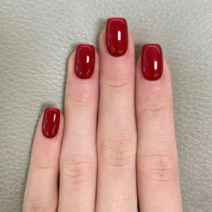 24 pièces cristal oeil de chat faux ongles avec colle court carré presse