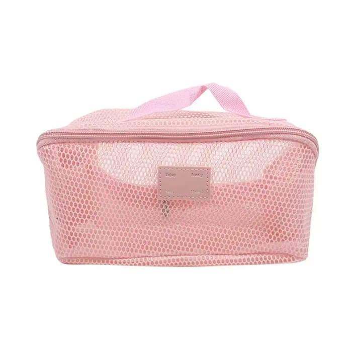 Organisateur de maquillage trousse de toilette féminine sac