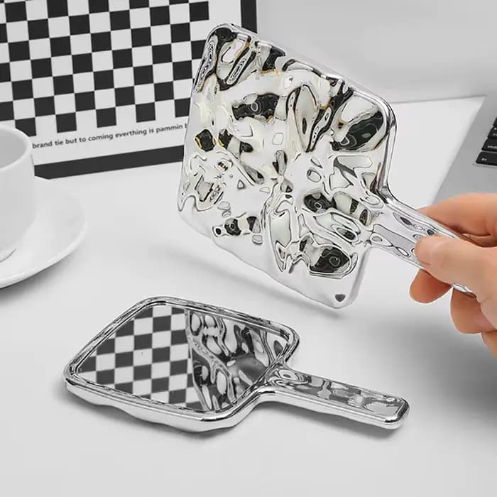 Miroir carré liquide portable de voyage