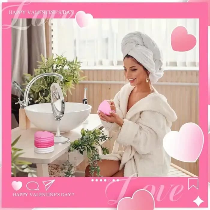 10 miroirs de poche en forme de cœur pour la Saint-Valentin