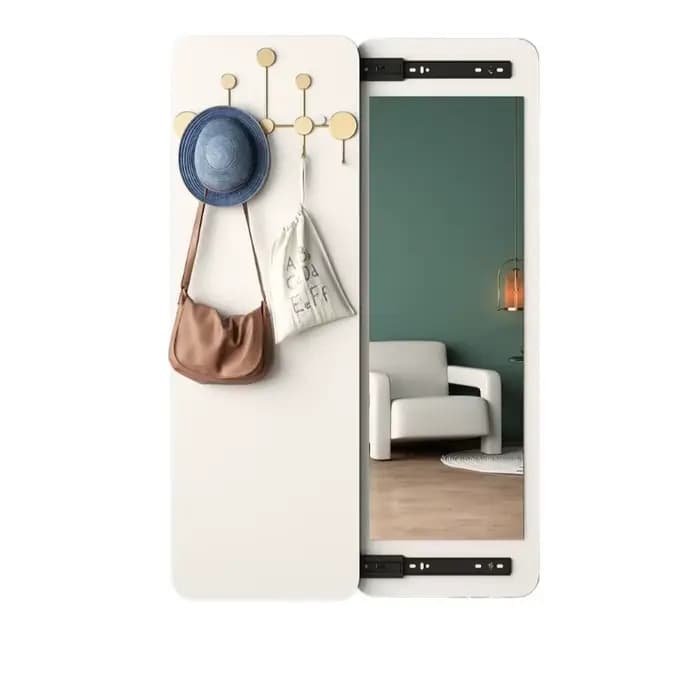 Miroir d'ornement blanc Design moderne